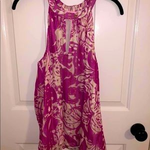Lilly Pulitzer Sleeveless Shimmery Top